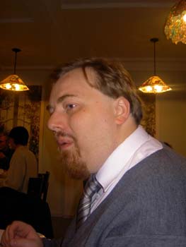 Egor Kholmogorow auf der Insel